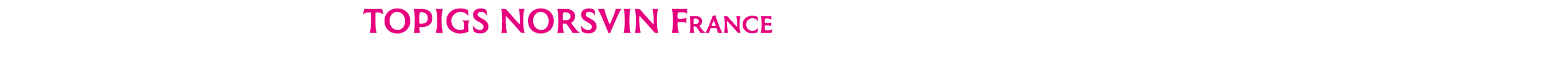 Toute l équipe de TOPIGS NORSVIN France vous souhaite une superbe année 2022