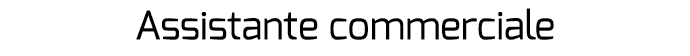 Assistante commerciale 
