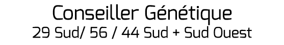 Conseiller Génétique 29 Sud  56   44 Sud + Sud Ouest