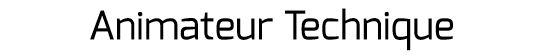 Animateur Technique