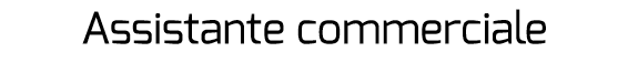 Assistante commerciale