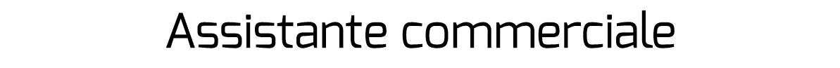 Assistante commerciale 