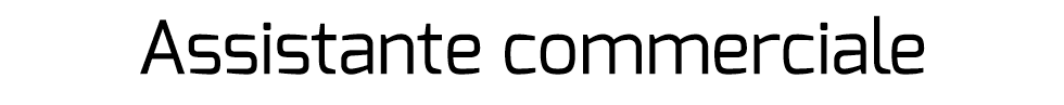 Assistante commerciale